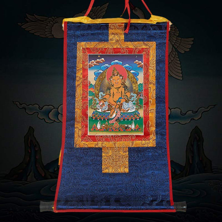 Tibetisch gerahmte Thangka-Segen-Schutzdekoration