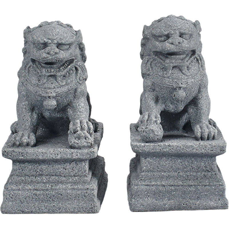 Buddha Stones, Löwe, Fu, Foo, Hunde, Elefant, zur Abwehr böser Segen, Heimdekoration