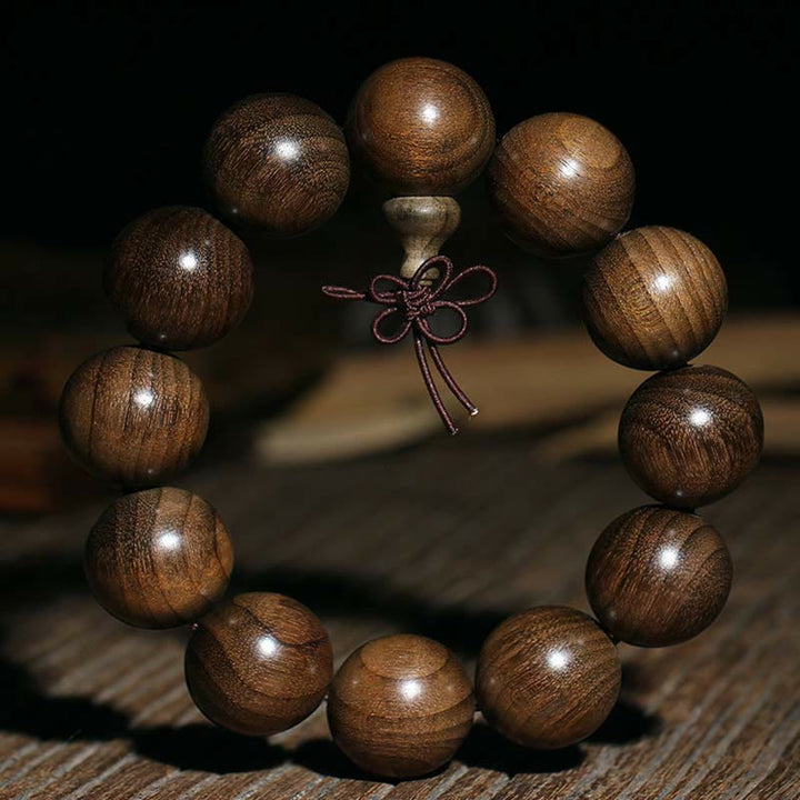 Buddha Stones Seltenes Phoebe Zhennan Wood Spirituality Blessing Armband