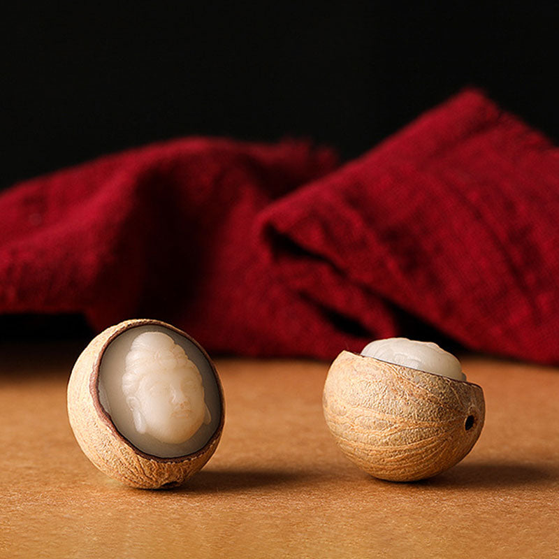 Buddha Stones Bodhi Seed Blessing Schlüsselanhänger Dekoration