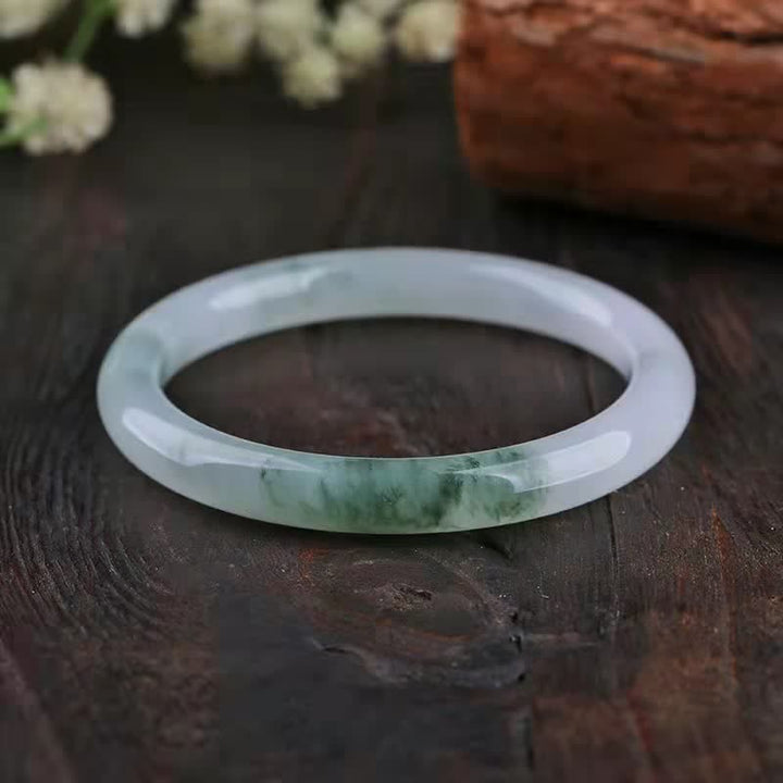 Jade Fülle Glückssegen Armband Armreif