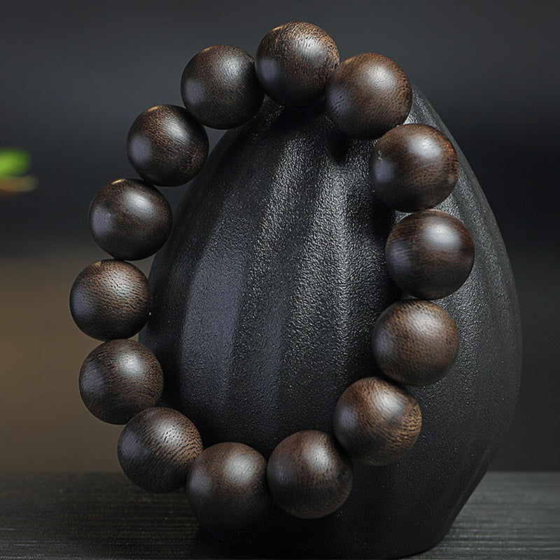 Buddha Stones 108 Mala Perlen Adlerholz Frieden Stärke Ruhe Armband