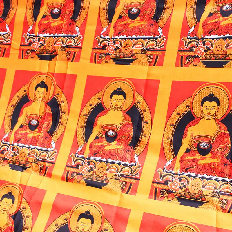 Tibetische Shakyamuni Bodhisattva Weiß Tara Guru Rinpoche Windpferd verheißungsvolle Gebetsfahne