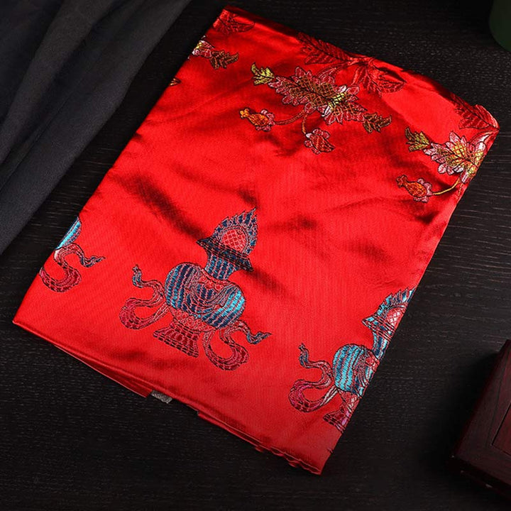 Tibetischer Segen, 5 Farben, verheißungsvolle bestickte Khata-Dekoration