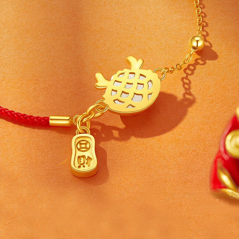Armband aus 925er-Sterlingsilber mit Buddha Stonesn, Jahr des Drachen, Hetian- Weiß Jade, chinesisches gedämpftes Brötchen-Drachen-Design, Glückssegen-Armband