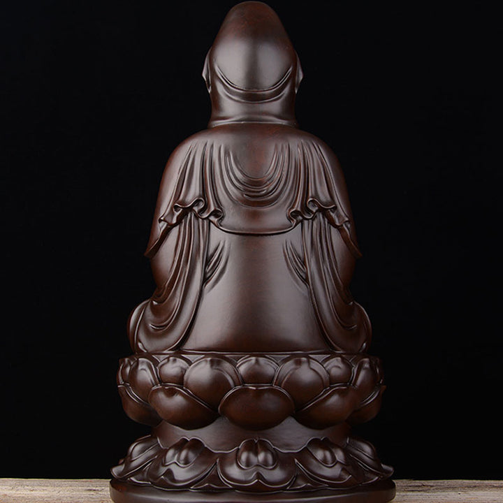 Avalokitesvara-Ebenholz, Lotus, Harmonie, Segen, Heimdekoration