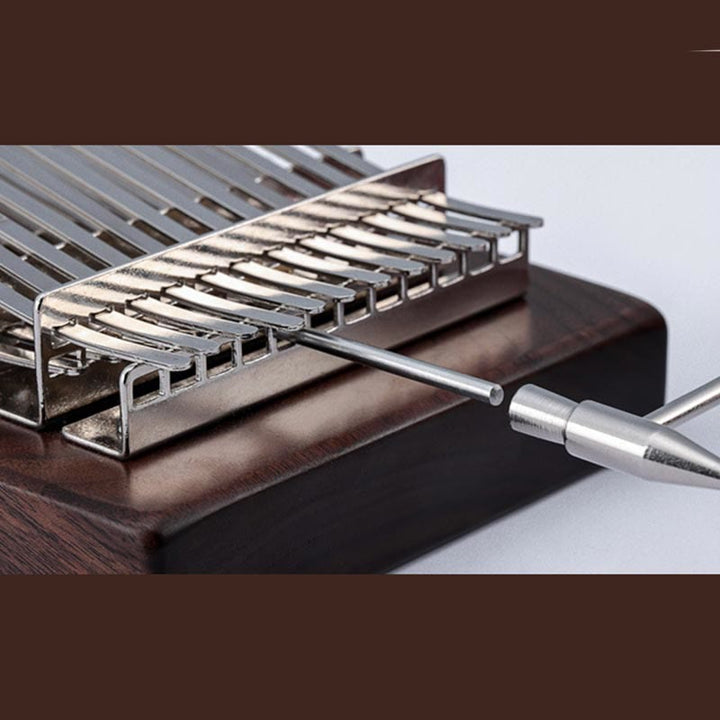 Kalimba 34 Tasten Daumenklavier Baum des Lebens Design Tragbares Finger-Marimba-Klavier